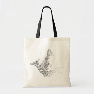 Typographic Kitty Tote Bag