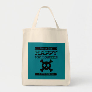 Typographic retro Halloween Tote Bag