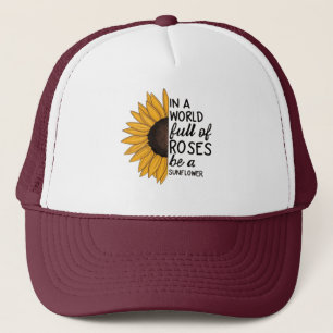 Typographie  trucker hat
