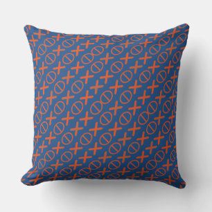 Typographix Text Code Pattern Red 2 in 1 Cushion