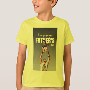 Typography cute father tshirt