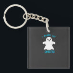 Typography Funny Ghosted Halloween T-Shirt Design Key Ring<br><div class="desc">Get spooky and relatable with this “I Always Get Ghosted” tee! Featuring a bold white ghost with playful text on a deep purple background, it’s perfect for Halloween vibes and anyone with a great sense of humour. Ideal for introverts, ghosting survivors, or spooky season fans. Cute, funny, and painfully real....</div>