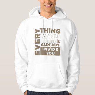 Typography Hoodie