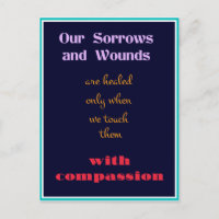 Typography - Inspirational Quote on Compassion