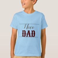 Typography light blue Dark red kids boy