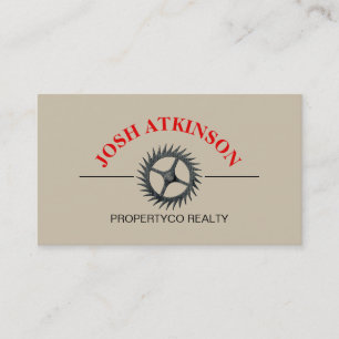 Typography Logo Minimalist Custom Template Card
