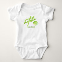 Typography Love You So Matcha Baby Summer