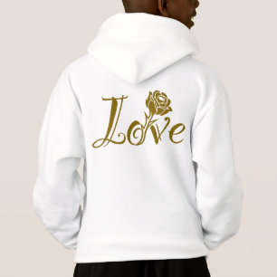 Typography Meets Nature: The Love Rose