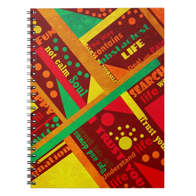 Typography, Notebook (Front)