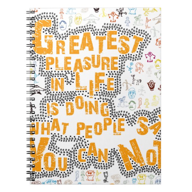 Typography Notebook (Front)