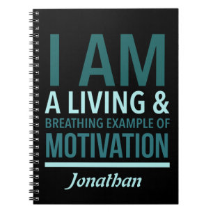 Typography Personalised Notebook