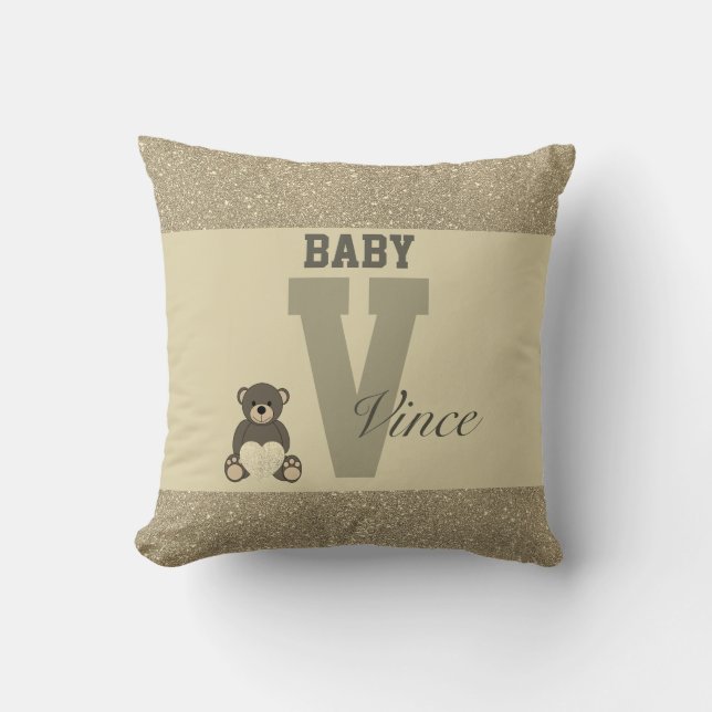 Typography personalized pillows (Front)