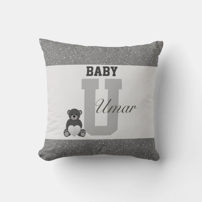 Typography personalized pillows (Front)