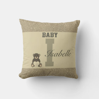 Typography personalized pillows