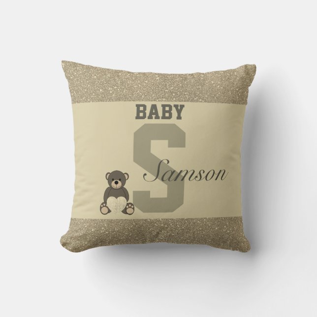 Typography personalized pillows (Front)