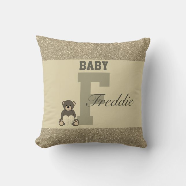Typography personalized pillows (Front)