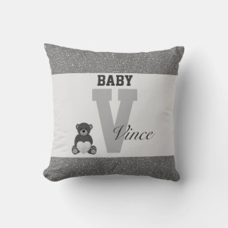 Typography personalized pillows