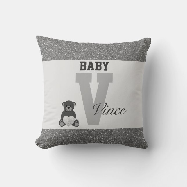 Typography personalized pillows (Front)
