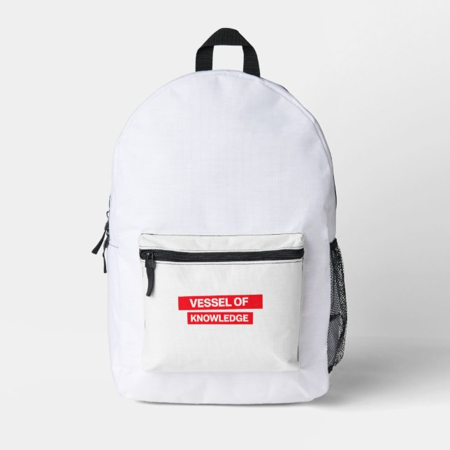 Typography Print Cut Sew Bag Gift for kids (Front)