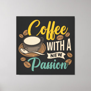 Typography quotes t shirt design canvas print