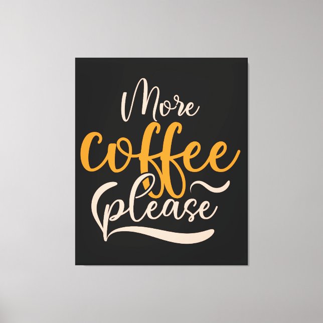  Typography t shirt design Canvas Print (Front)
