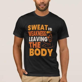 typography T-shirt for Gym and Fitness