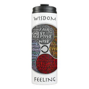 Typography Thermal Tumbler