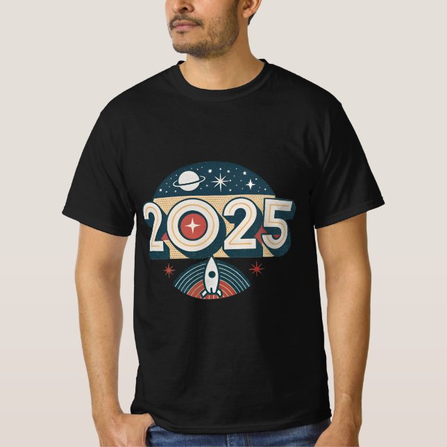 Typography Trends 2025: Bold Statements in USA T-Shirt (Front)
