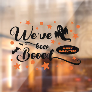 Typography We've Been Booed Happy Halloween Ghost
