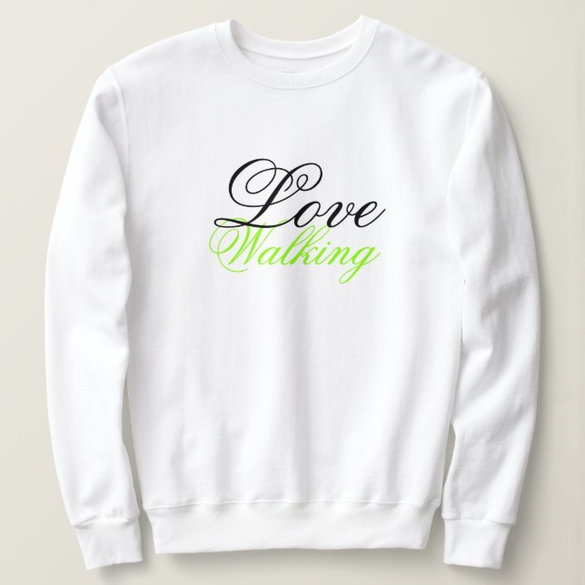 Typography With Script Sweatshirt (Design Front)
