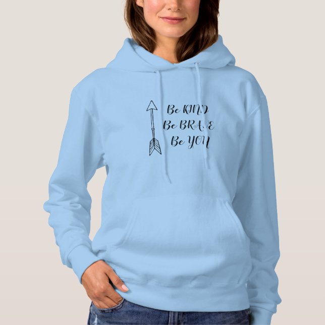 Typography Women's Hoodie (Front)