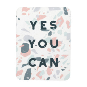 Typography - Yes You Can Magnet