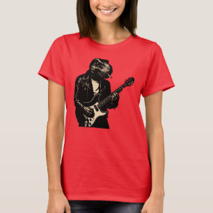Tyranno Rocker Dino Guitarist T-Shirt
