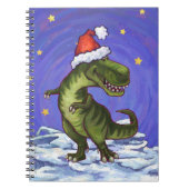Tyrannosaurus Christmas Notebook (Front)