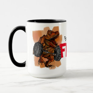 Tyrannosaurus Flex Muscle Mania Mug
