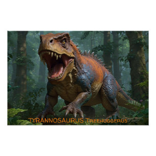 Tyrannosaurus Fun Ecology  Poster