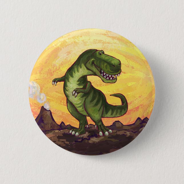 Tyrannosaurus Gifts & Accessories 6 Cm Round Badge (Front)