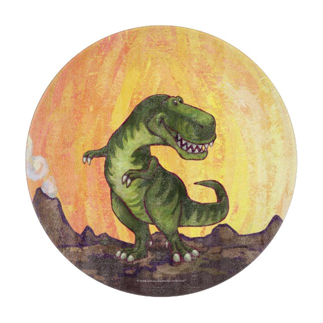 Tyrannosaurus Gifts & Accessories Cutting Board (Front)
