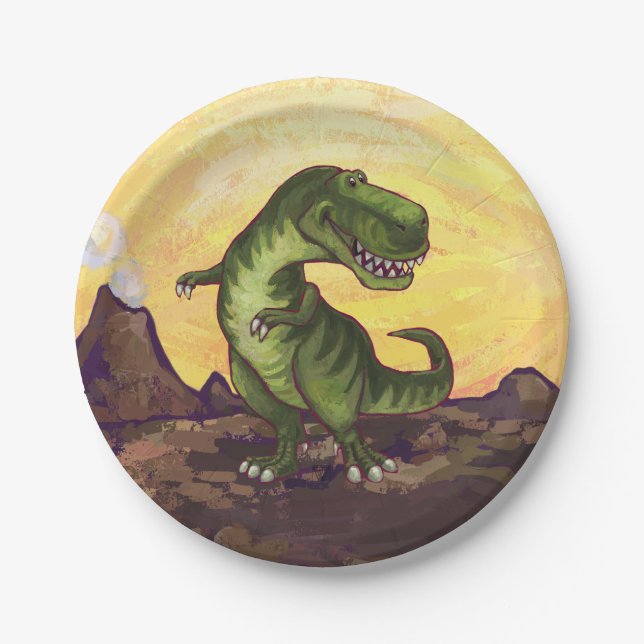 Tyrannosaurus Gifts & Accessories Paper Plate (Front)