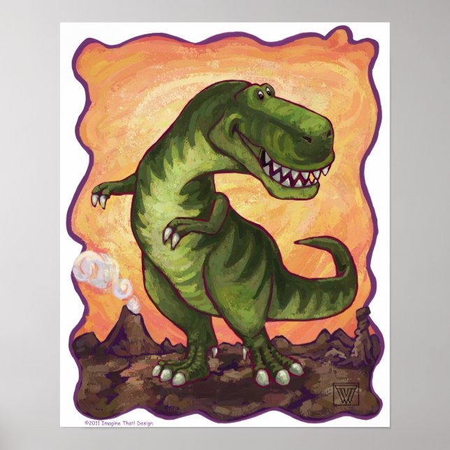 Tyrannosaurus Gifts & Accessories Poster (Front)