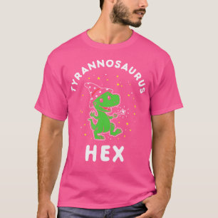 Tyrannosaurus Hex - Halloween Dinosaur T-Rex Joke T-Shirt