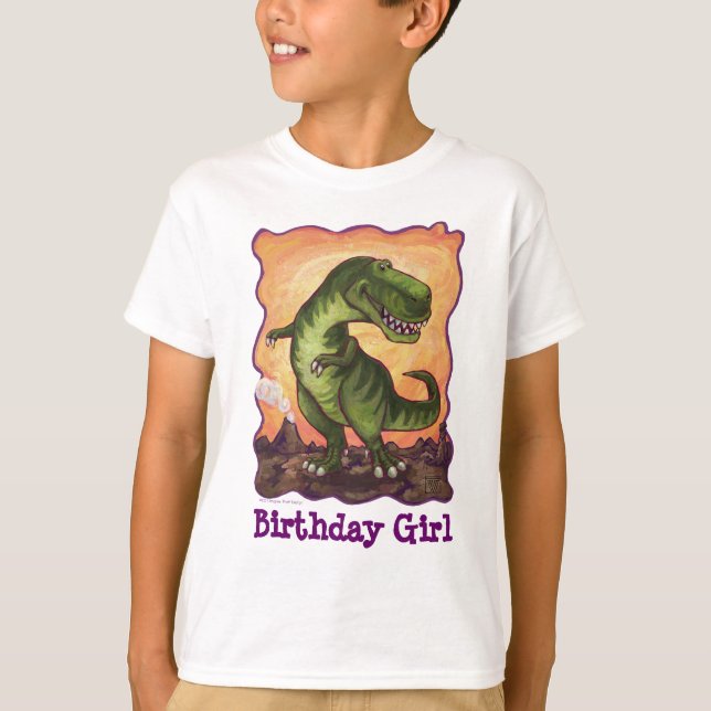 Tyrannosaurus Party Centre T-Shirt (Front)