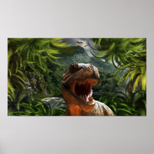 tyrannosaurus-rex-284554 tyrannosaurus rex dinosau poster