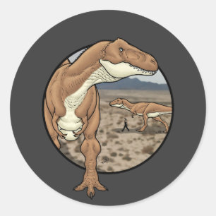 Tyrannosaurus rex #2 classic round sticker