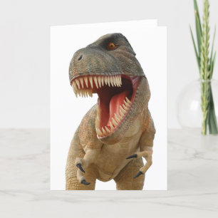 Tyrannosaurus Rex Card