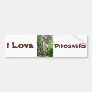 Tyrannosaurus Rex Dinosaur Bumper Sticker