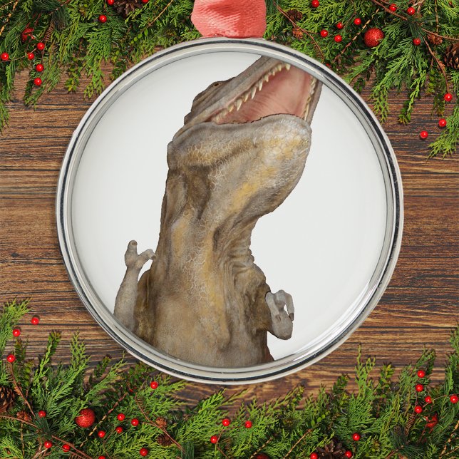 Tyrannosaurus Rex Dinosaur Metal Tree Decoration (Creator Uploaded)