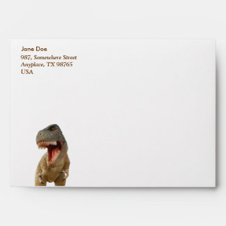 Tyrannosaurus Rex Envelope