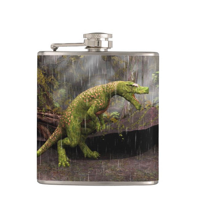 Tyrannosaurus Rex Hip Flask (Front)