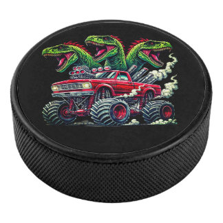 Tyrannosaurus Rex Hockey Puck